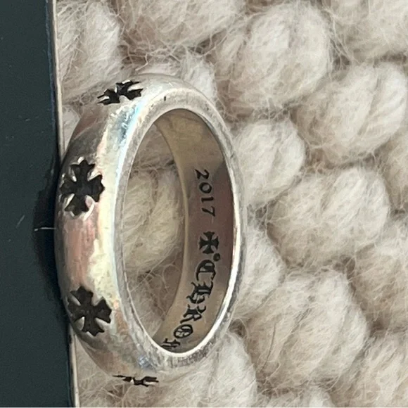 CHROME HEARTS NEGATIVE E PLUS RING